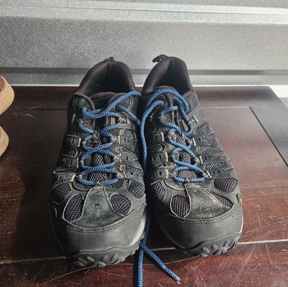 Merrell Mens Accentor 3 Hiking Shoe Size 8 Black Mesh Traction Trail Outdoors